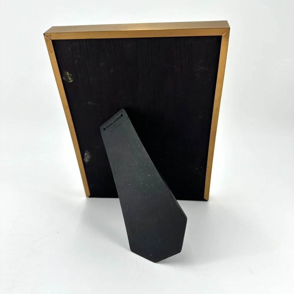 Vintage Gold Metal Brass Picture Frame‎ 5x7 - Tabletop Display MCM